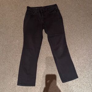 NYDJ Black Ankle & Cropped Jeans